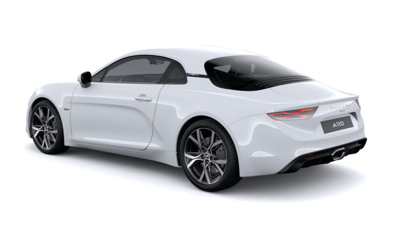 Alpine A110 Blanc full