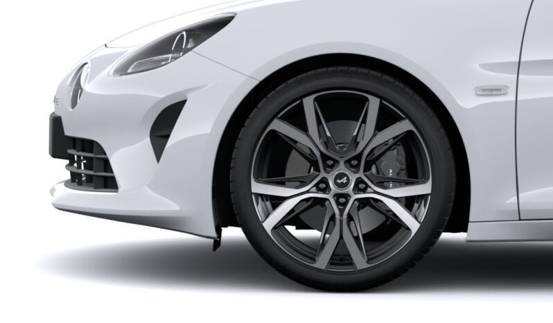 Alpine A110 Blanc full